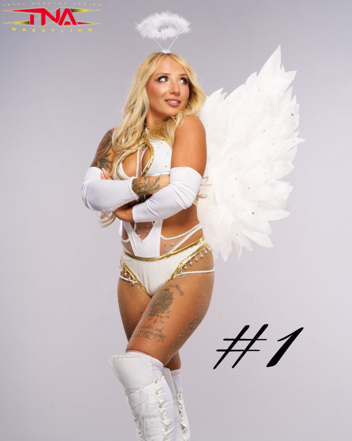 8x10 White Gear Variant Autographed