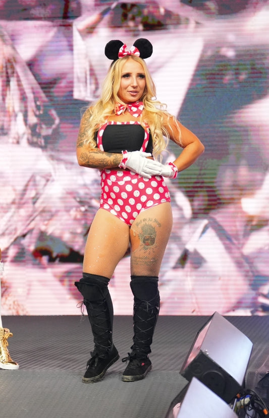 Ring Worn Gear- Orlando Tapings (Bodysuit, Gloves, & Headband)