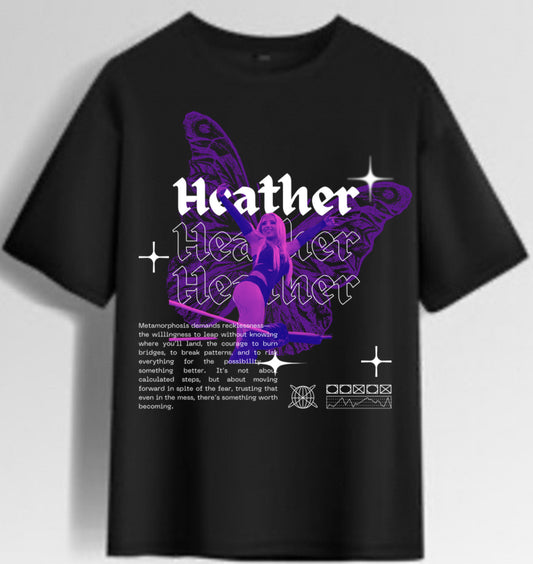 Black Heather Metamorphosis T-Shirt